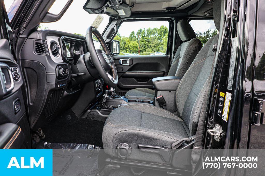 Used 2024 Black Jeep Sahara 4xe image 17