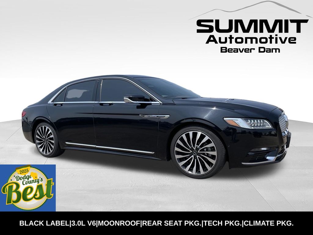 2017 Lincoln Continental Black Label AWD