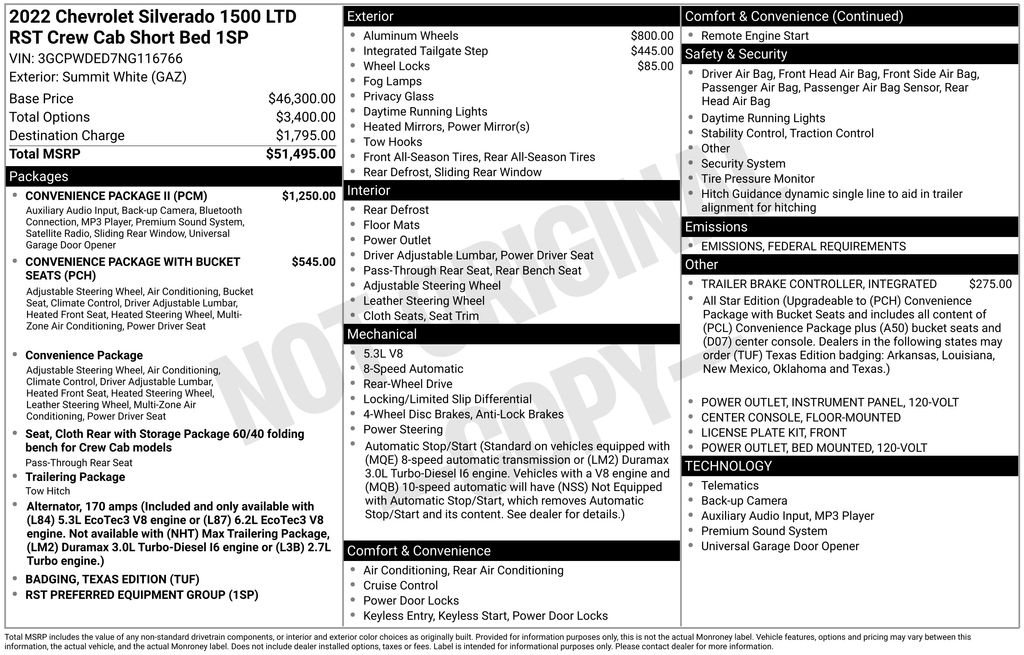 Used Car 2022 Chevrolet Silverado 1500 Ltd  Rst For Sale Under $35,000 In Taylor, Texas