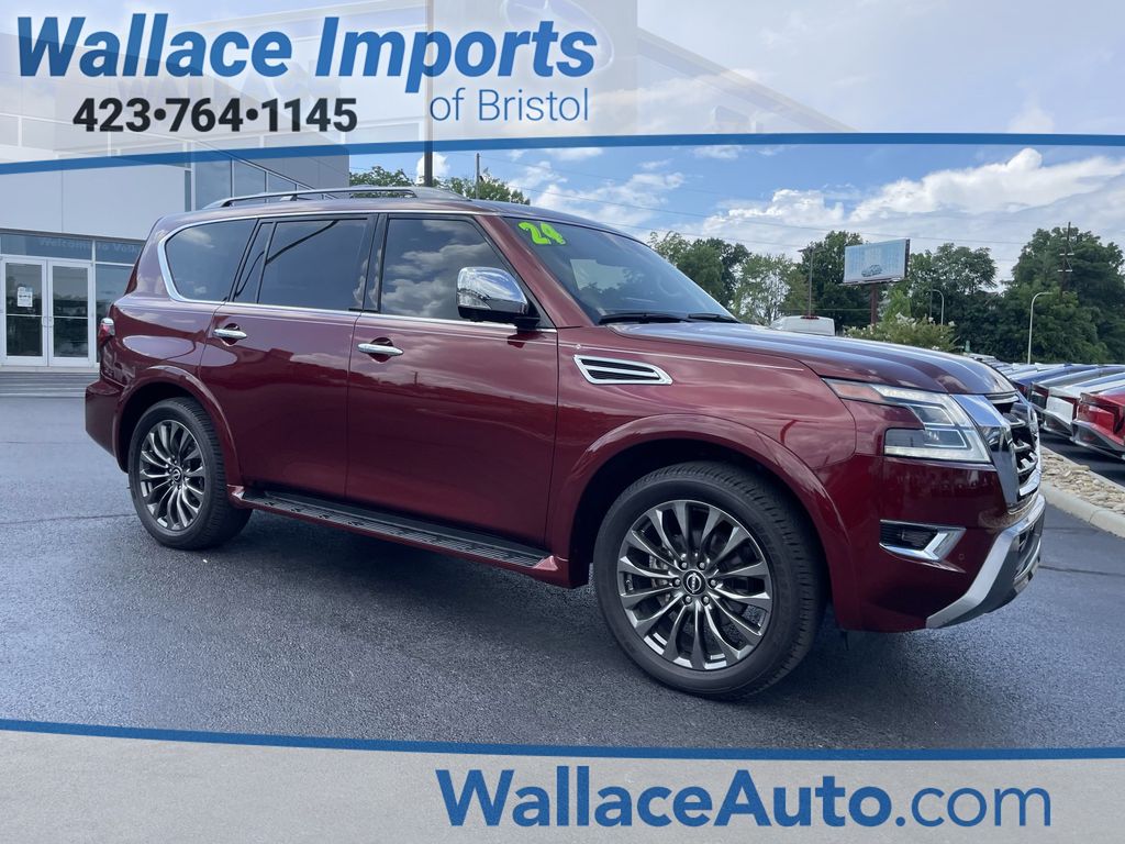 Coulis Red Pearl 2024 Nissan Armada SUV / Crossover Four-Wheel Drive 7-Speed Automatic