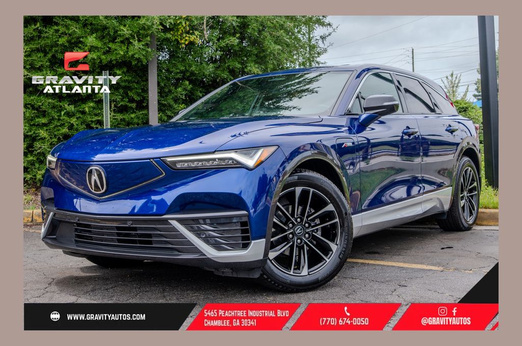 Blue 2024 Acura ZDX SUV / Crossover Rear-Wheel Drive Automatic