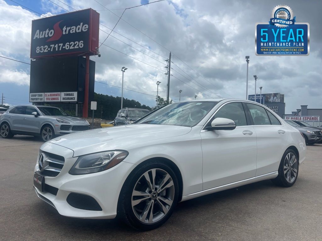 2018 Mercedes-Benz C-Class C 300 White at Autostrade