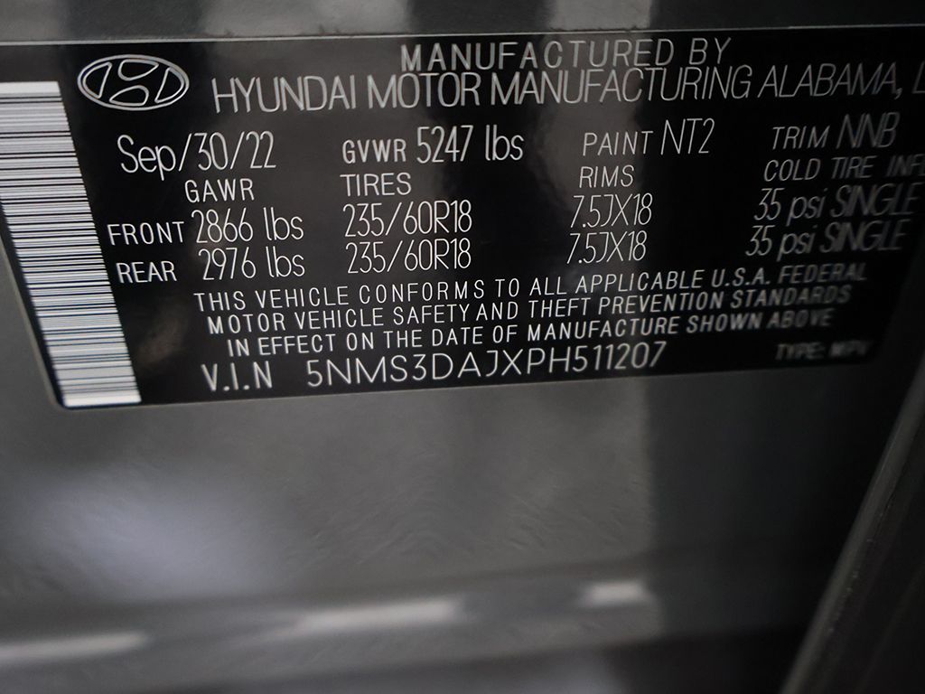 Used 2023 Gray Hyundai SEL image 49