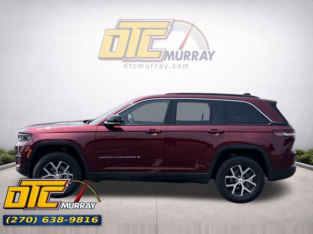 Velvet Red Pearlcoat 2025 Jeep Grand Cherokee SUV / Crossover Four-Wheel Drive 8-Speed Automatic