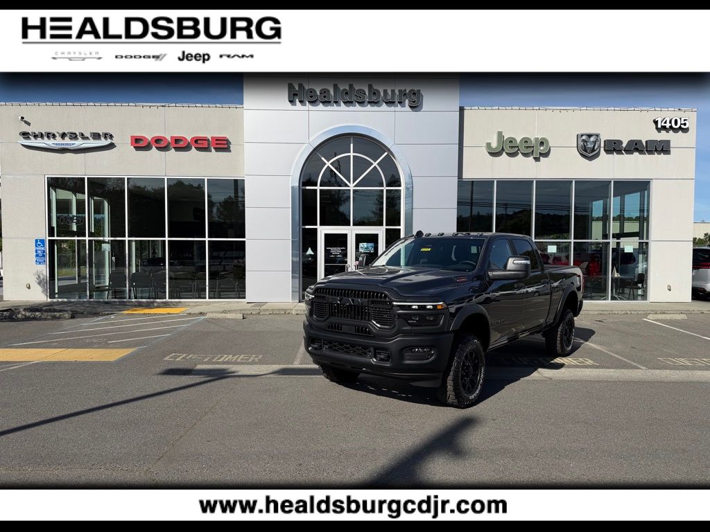 Forged Blue Metallic 2026 RAM 2500 Pickup Truck Four-Wheel Drive 8-Speed Automatic