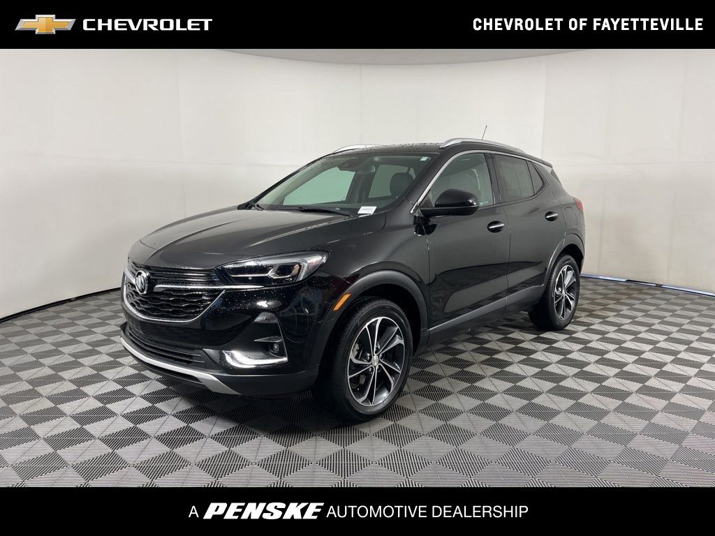 Black (Ebony Twilight Metallic) 2021 Buick Encore GX Essence AWD SUV / Crossover All-Wheel Drive 9-Speed Automatic