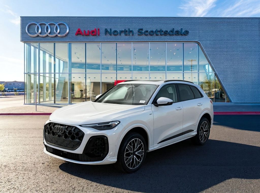 Glacier White Metallic 2026 Audi Q5 SUV / Crossover All-Wheel Drive 7-Speed Automatic