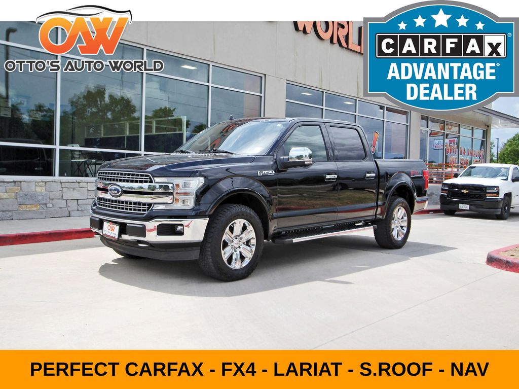 Black Metallic 2019 Ford F-150 Pickup Truck Four-Wheel Drive Automatic