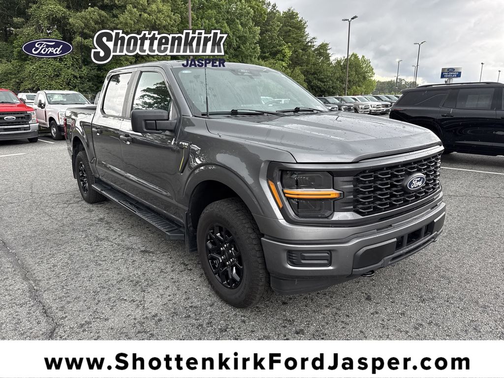 Carbonized Gray Metallic 2025 Ford F-150 Pickup Truck Four-Wheel Drive Automatic