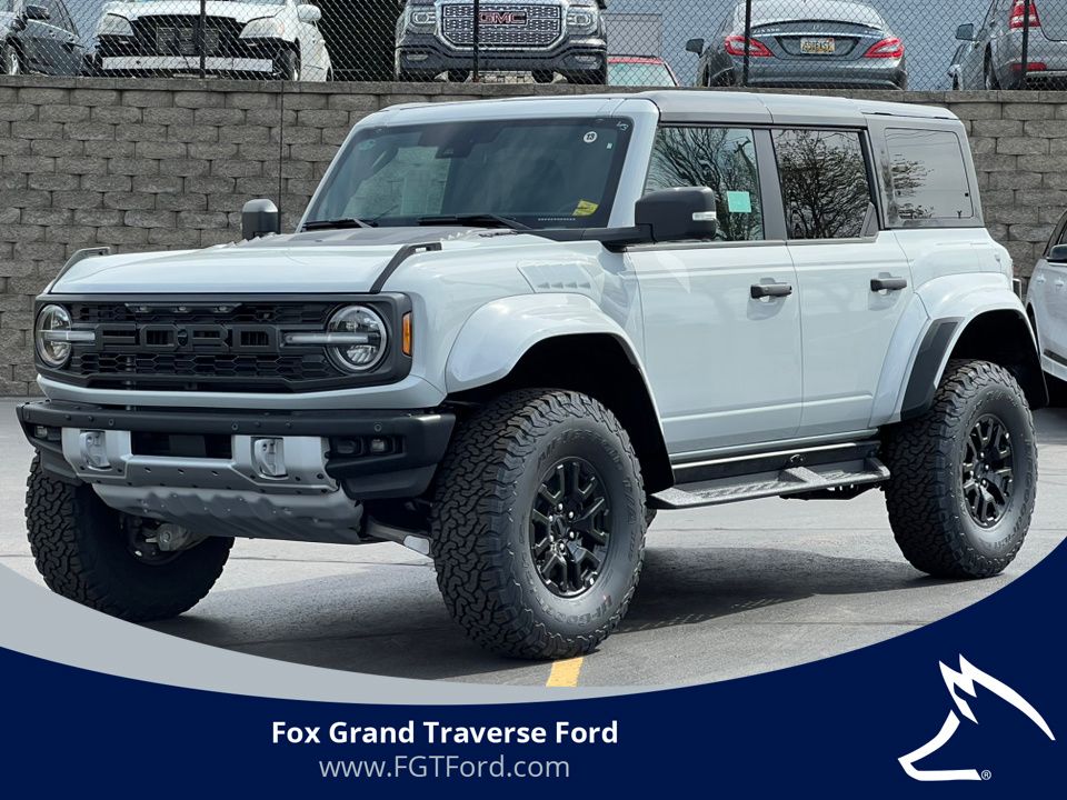 Avalanche Gray 2026 Ford Bronco Raptor SUV / Crossover Four-Wheel Drive Automatic