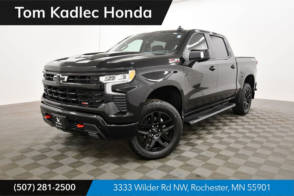 Black 2026 Chevrolet Silverado 1500 Pickup Truck Four-Wheel Drive Automatic