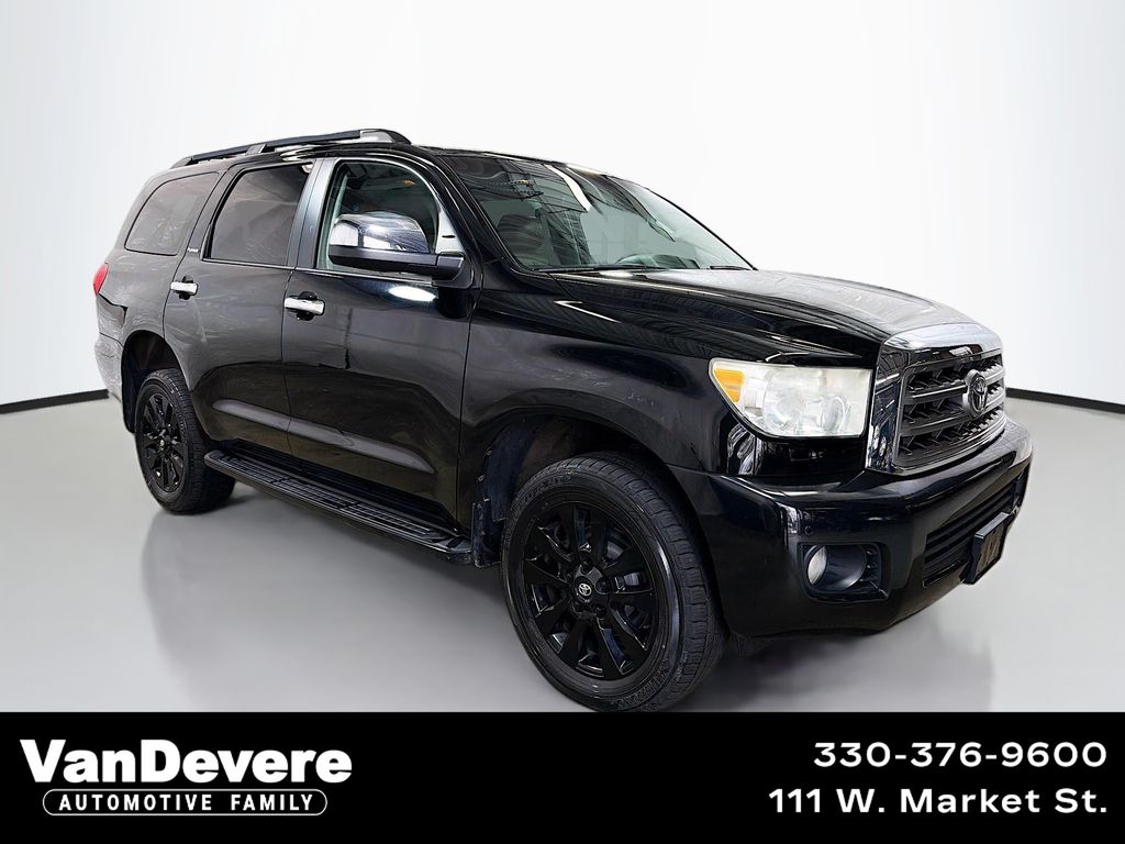 Black 2016 Toyota Sequoia Platinum 4WD SUV / Crossover Four-Wheel Drive 6-Speed Automatic