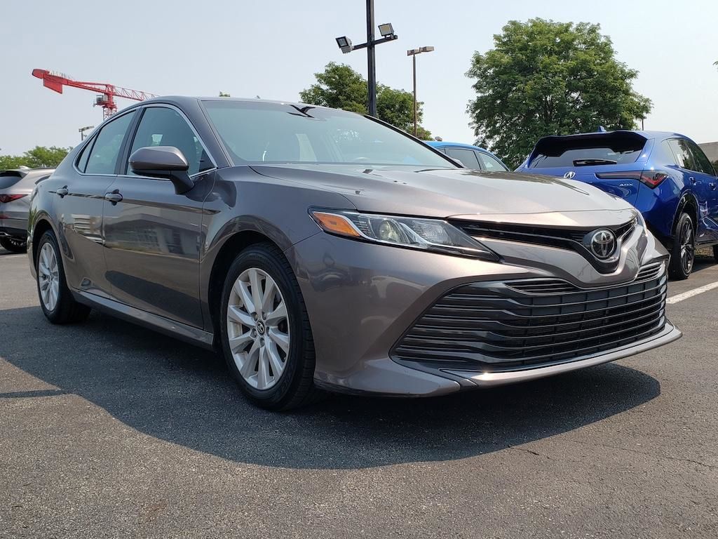 Predawn Gray Mica 2018 Toyota Camry Sedan Front-Wheel Drive 8-Speed Automatic