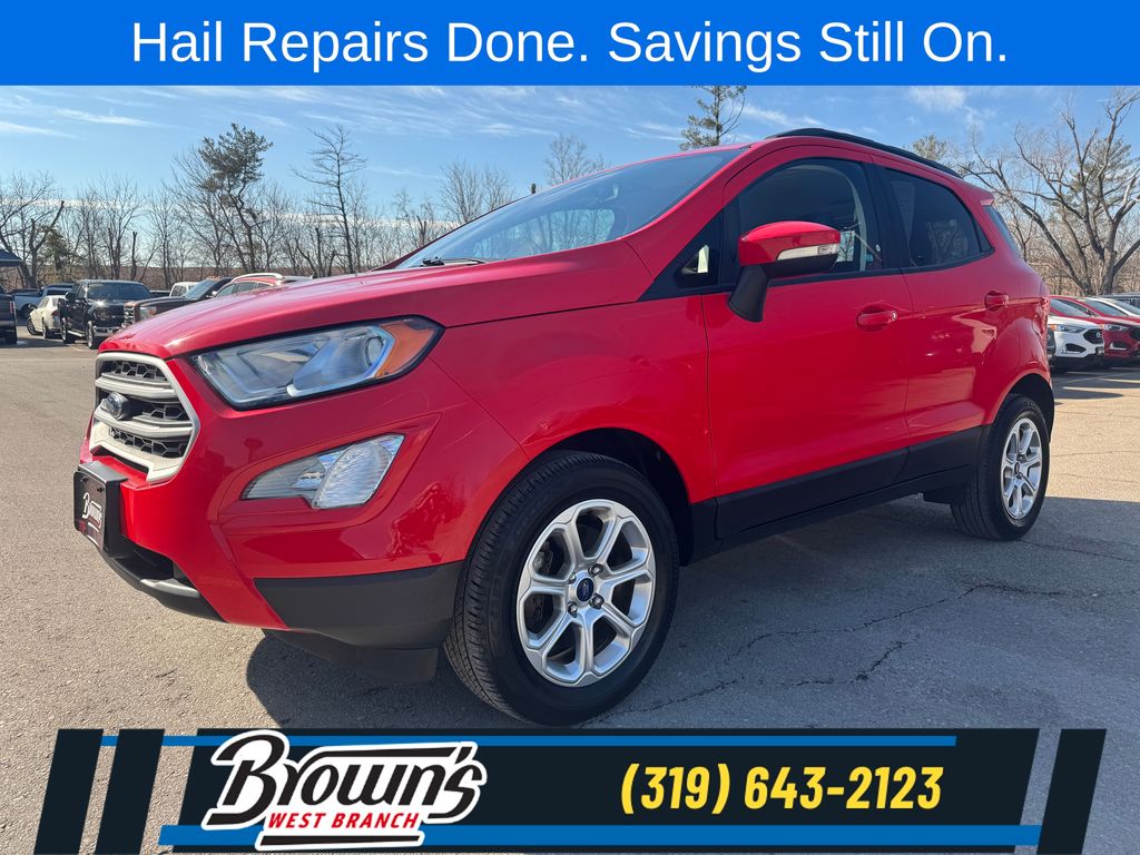 Race Red 2018 Ford EcoSport SE SUV / Crossover Front-Wheel Drive 6-Speed Automatic