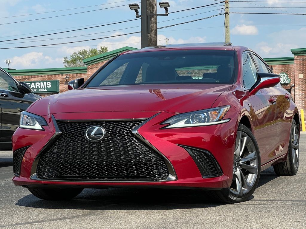 Matador Red Mica 2020 Lexus ES 350 F Sport FWD Sedan Front-Wheel Drive 8-Speed Automatic