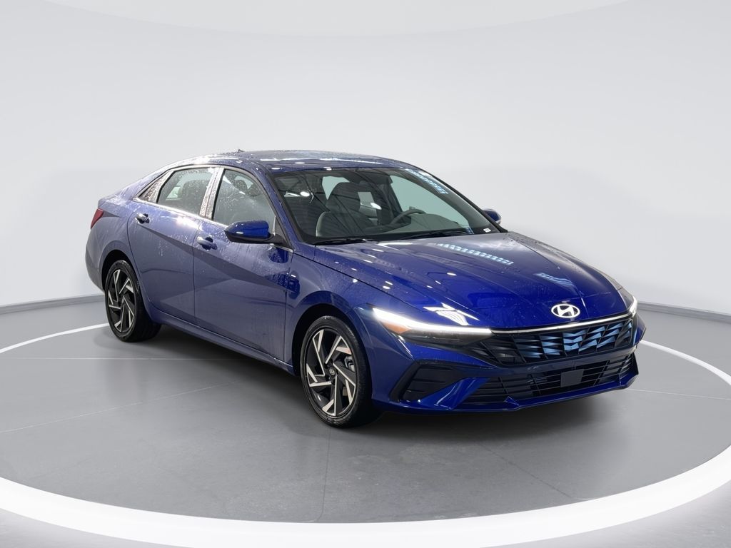 Intense Blue 2025 Hyundai Elantra Sedan Front-Wheel Drive Continuously Variable Transmission