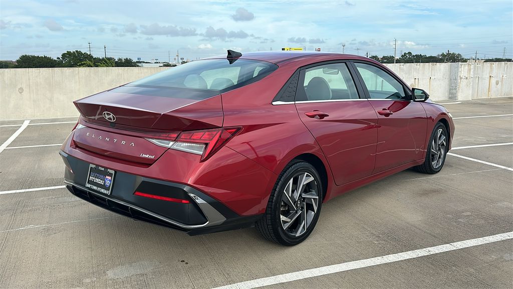 2025 Hyundai Elantra Limited Red at Emmons Autoplex