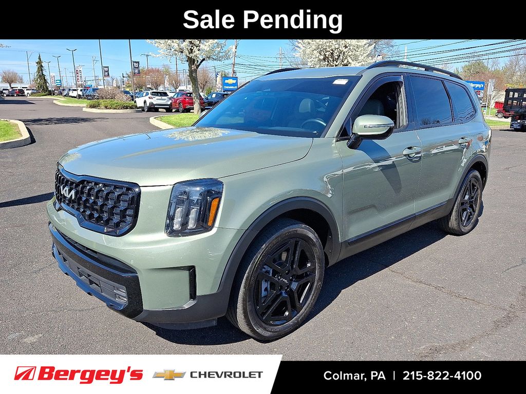 Jungle Green 2024 Kia Telluride SX X-Line AWD SUV / Crossover All-Wheel Drive 8-Speed Automatic