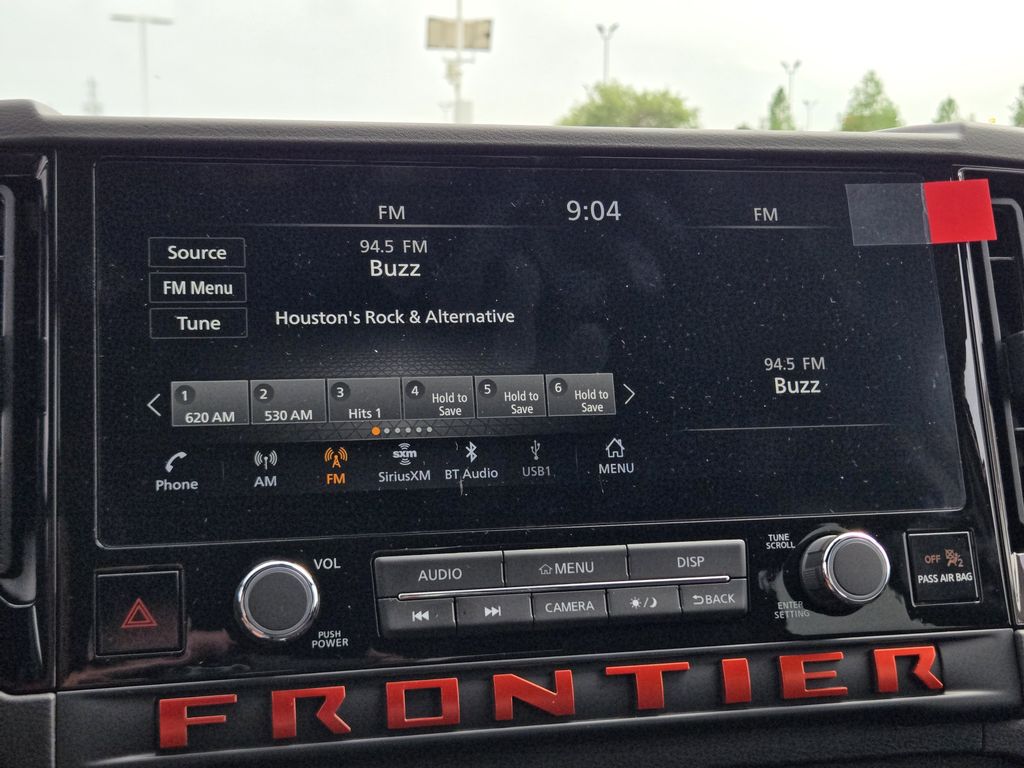2026 Nissan Frontier PRO-X Black at Central Houston Nissan