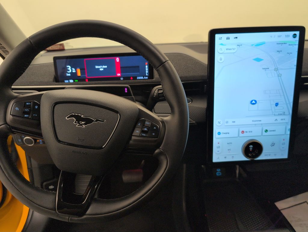 2023 Cyber Orange Metallic Tricoat Ford Mustang Mach-E Premium RWD SUV