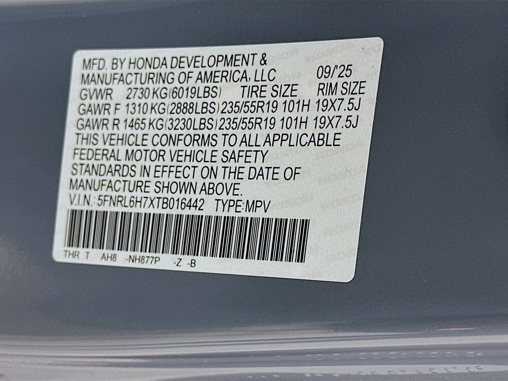 Thumbnail: 2026 Honda Odyssey - 23