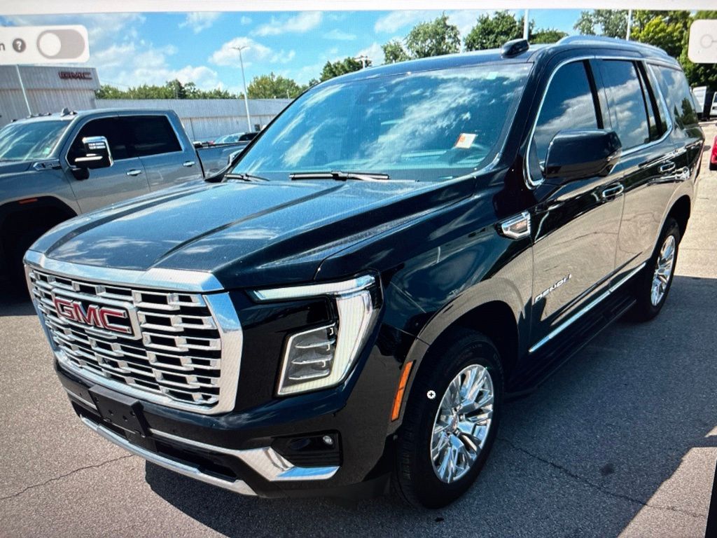 Onyx Black 2025 GMC Yukon SUV / Crossover Four-Wheel Drive