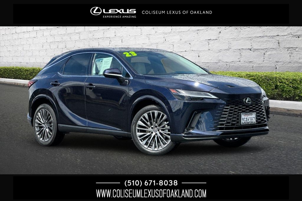 Nightfall Mica 2023 Lexus RX Hybrid 350h Luxury AWD SUV / Crossover All-Wheel Drive Continuously Variable Transmission