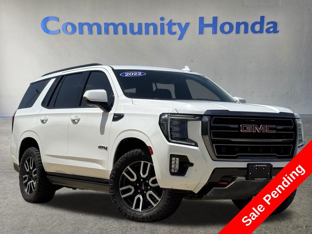 2022 GMC Yukon AT4 White at Big Star Chrysler Jeep Dodge Ram 