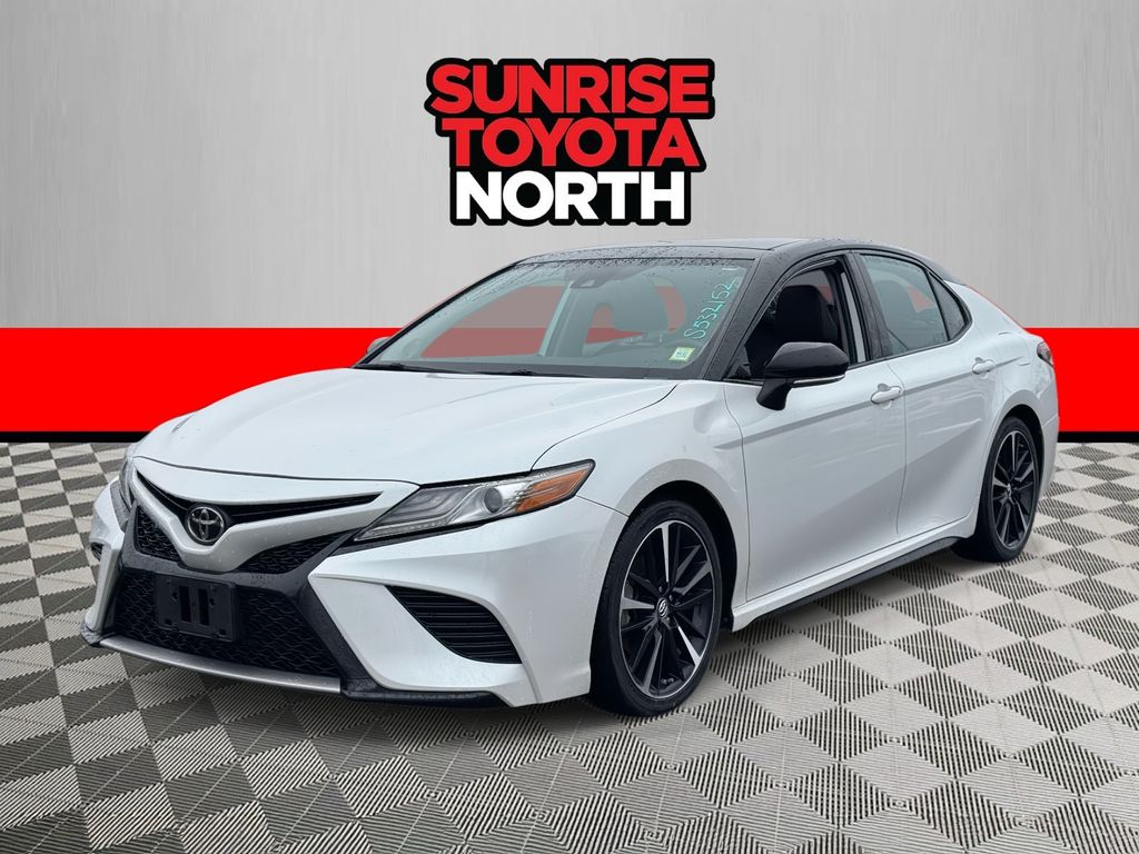 Certified 2019 Toyota Camry XSE with VIN 4T1BZ1HK2KU032028 for sale in Middle Island, NY