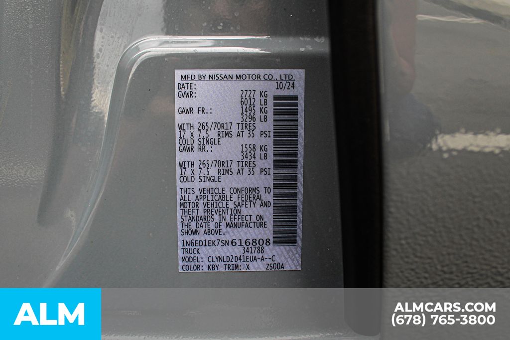 Used 2025 Gray Nissan PRO-4X image 42
