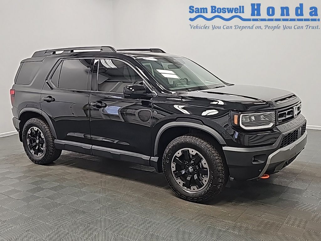 Crystal Black Pearl 2026 Honda Passport TrailSport Elite AWD SUV / Crossover All-Wheel Drive Automatic