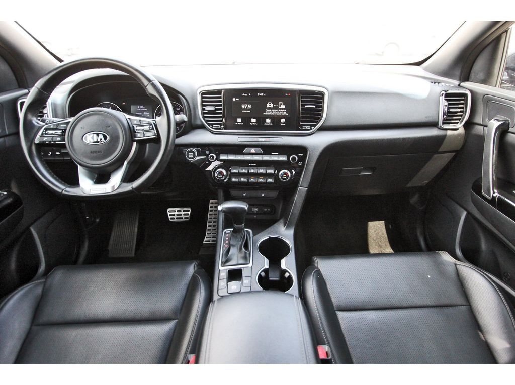 2022 Kia Sportage Nightfall Blue at Joe Myers Mazda Kia