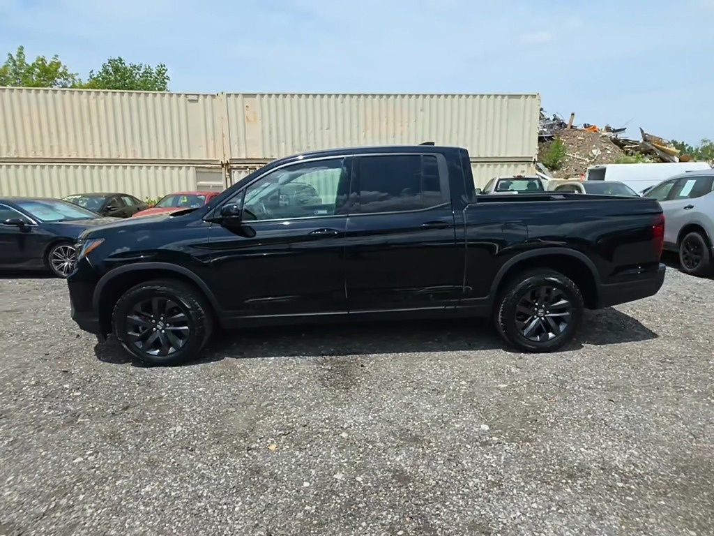 Crystal Black Pearl 2024 Honda Ridgeline Pickup Truck All-Wheel Drive 9-Speed Automatic