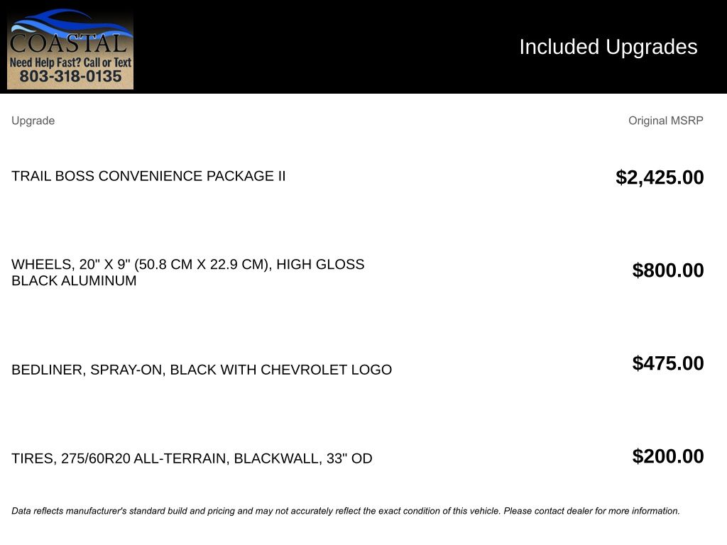2026 Chevrolet Colorado Trail Boss Black at Bob Mills Chevrolet