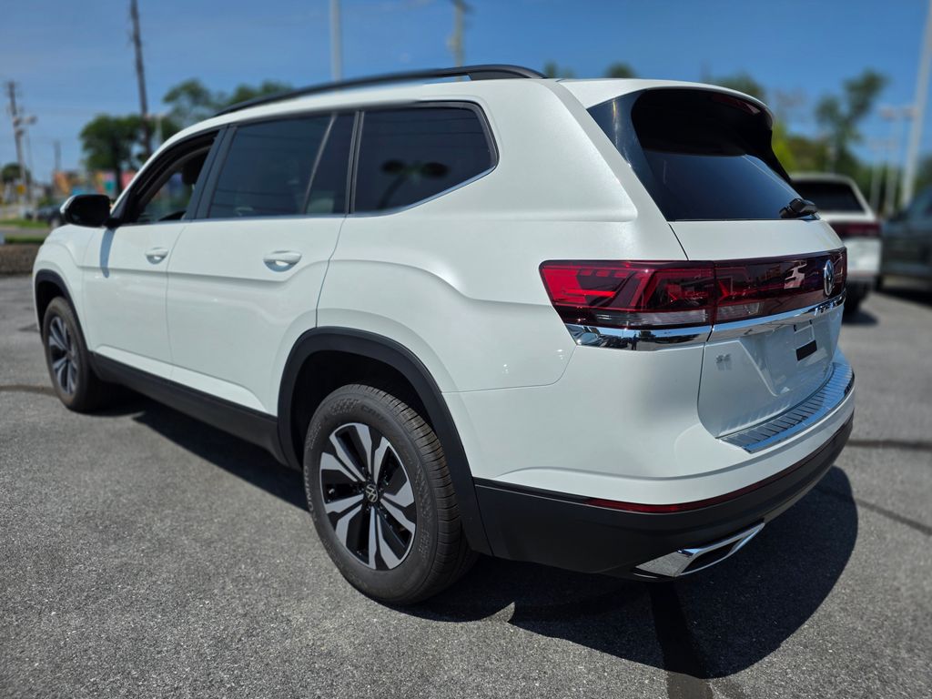 2026 Volkswagen Atlas 2.0T SE White/off-white at Sutliff Volkswagen