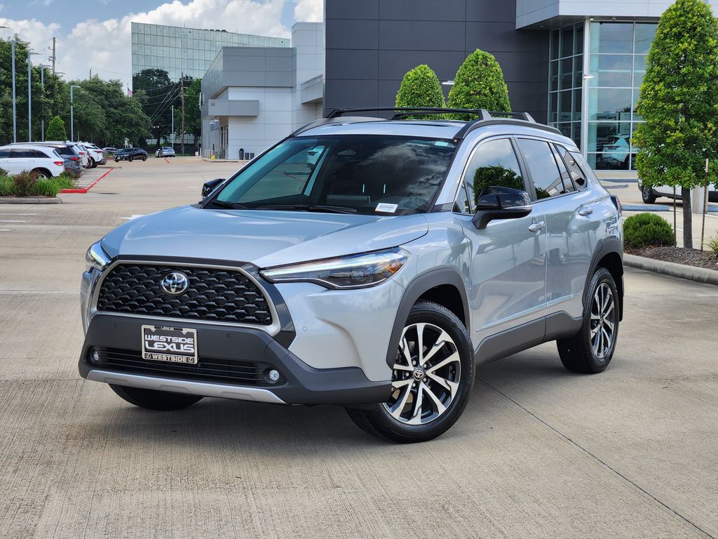 2025 Toyota Corolla Cross XLE Silver at Monument Chevrolet