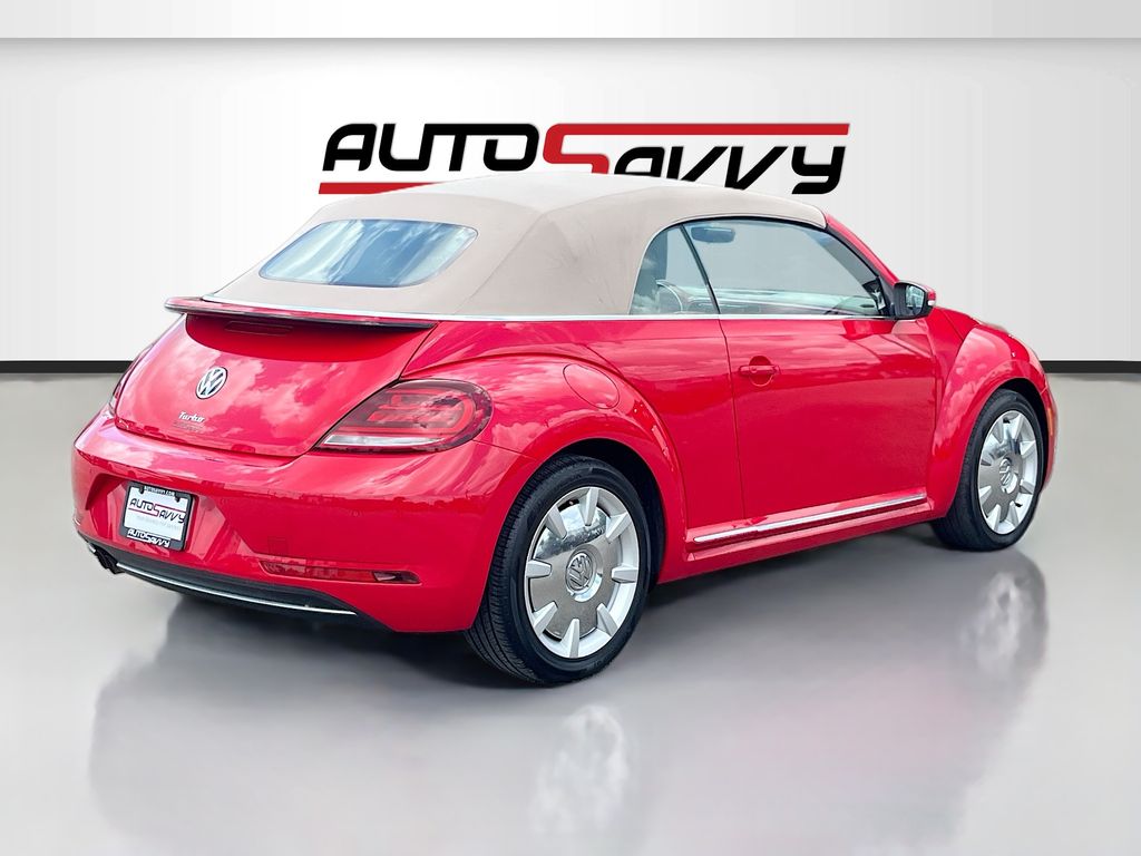 2019 Volkswagen Beetle Convertible 2.0T SE Red at AutoSavvy Houston Southwest