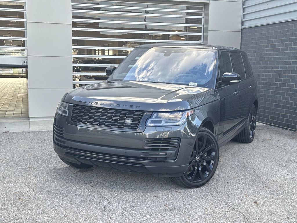Carpathian Gray Premium Metallic 2020 Land Rover Range Rover SUV / Crossover All-Wheel Drive 8-Speed Automatic