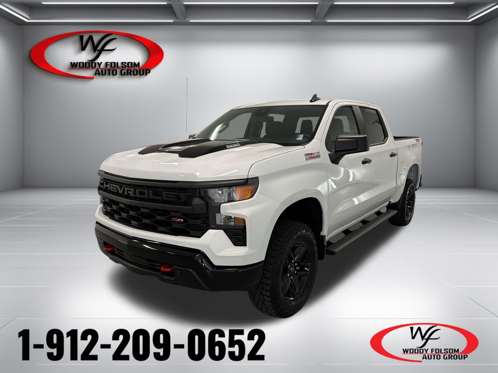 Summit White 2026 Chevrolet Silverado 1500 Pickup Truck Four-Wheel Drive Automatic