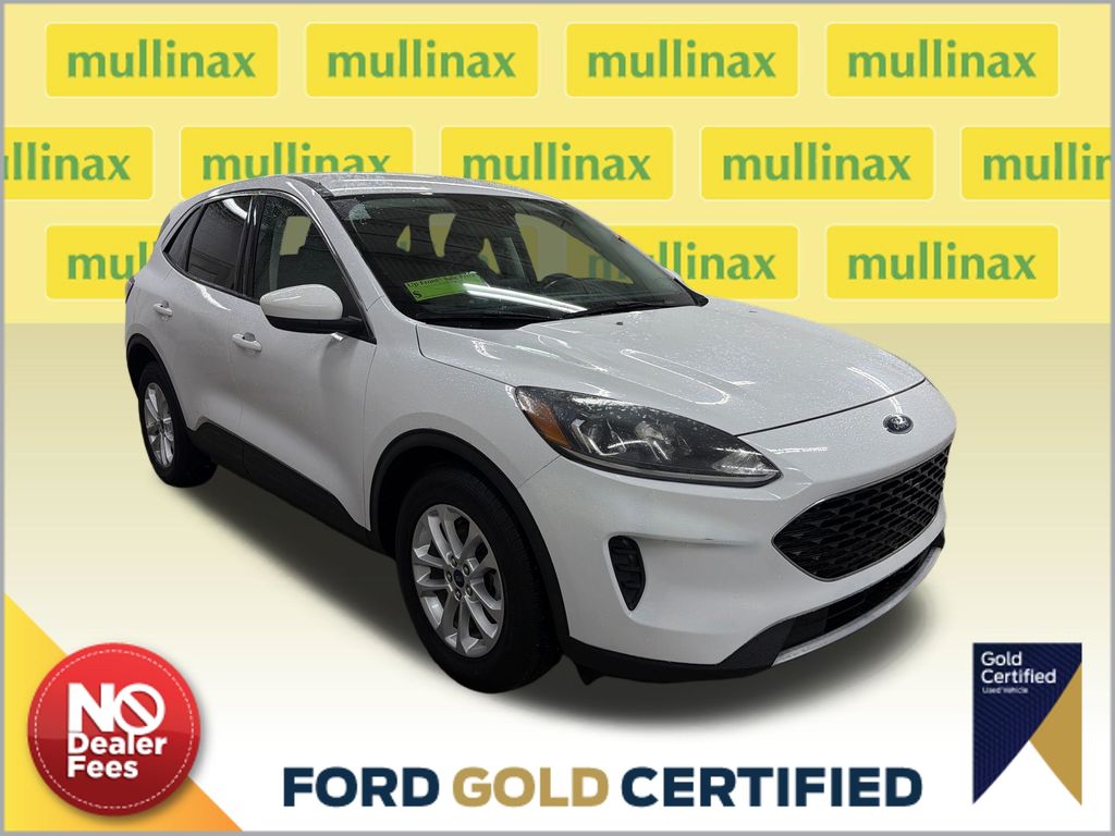 Oxford White 2021 Ford Escape SUV / Crossover Front-Wheel Drive 8-Speed Automatic