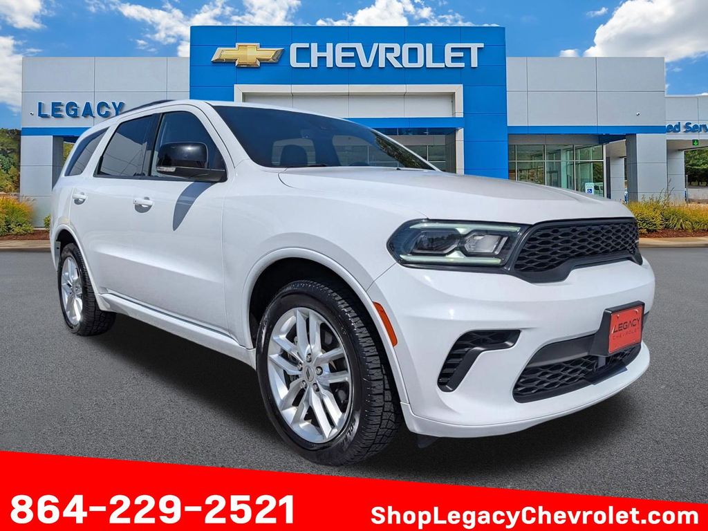 White Knuckle Clearcoat 2024 Dodge Durango GT Plus AWD SUV / Crossover All-Wheel Drive 8-Speed Automatic