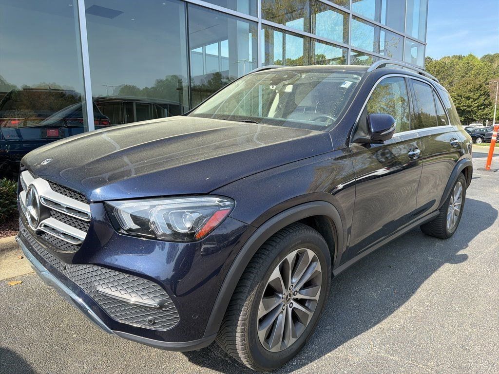 Lunar Blue Metallic 2020 Mercedes-Benz GLE 350 4MATIC SUV / Crossover All-Wheel Drive 9-Speed Automatic