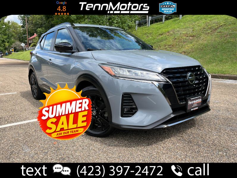 Boulder Gray Pearl 2021 Nissan Kicks SUV / Crossover Front-Wheel Drive Continuously Variable Transmission