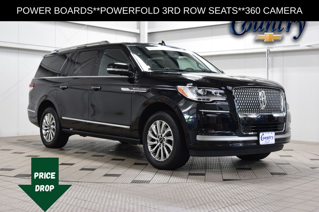 Black Metallic 2024 Lincoln Navigator SUV / Crossover Four-Wheel Drive Automatic