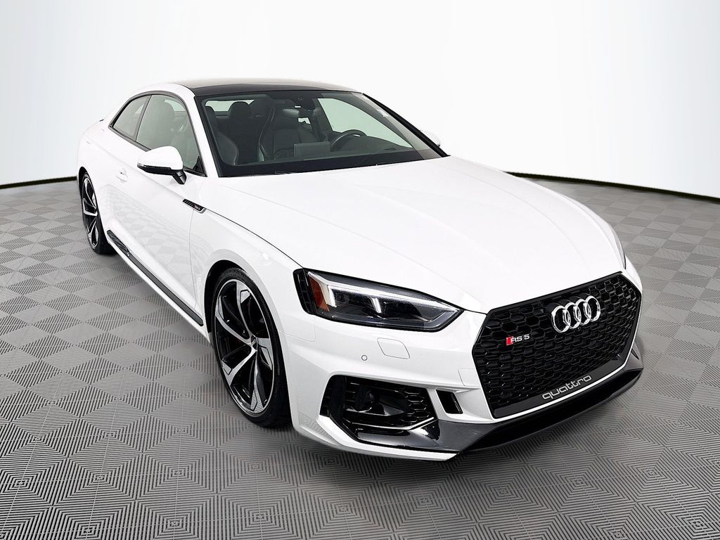 White 2018 Audi RS 5 Coupe All-Wheel Drive 8-Speed Automatic