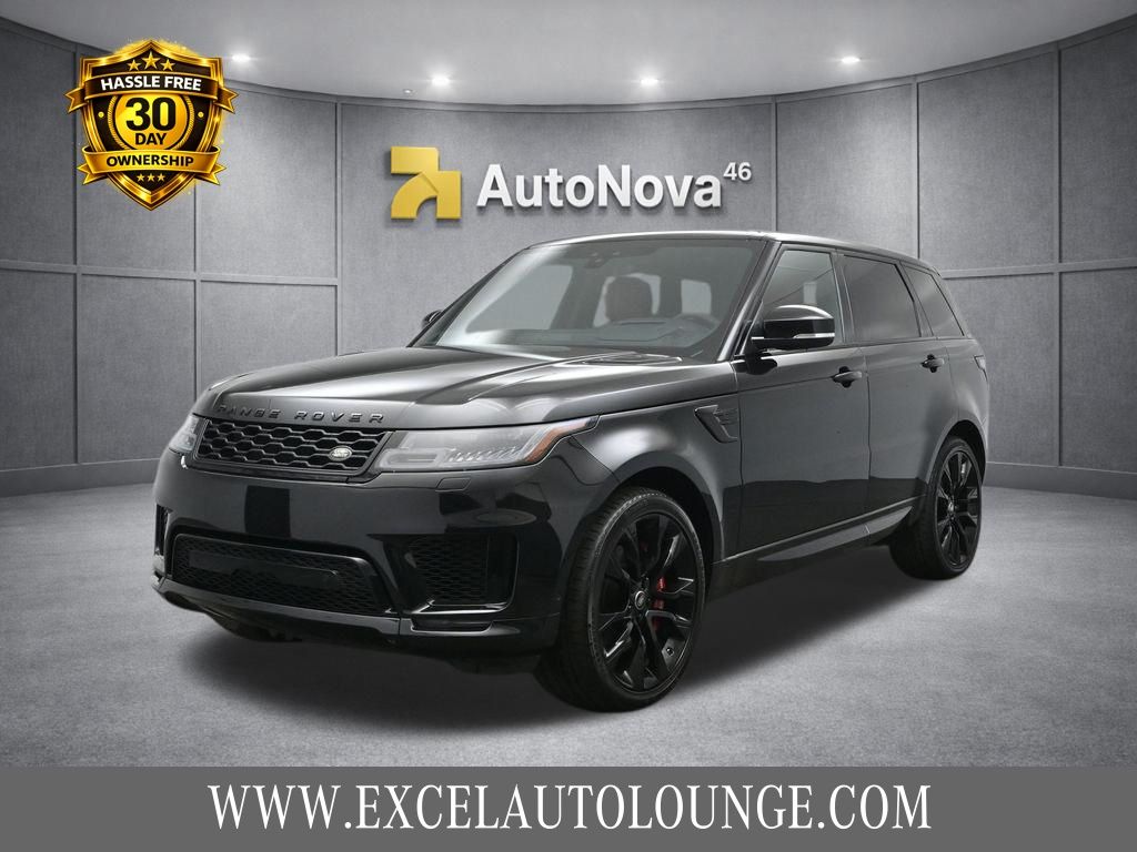 Black 2019 Land Rover Range Rover Sport SUV / Crossover All-Wheel Drive 8-Speed Automatic