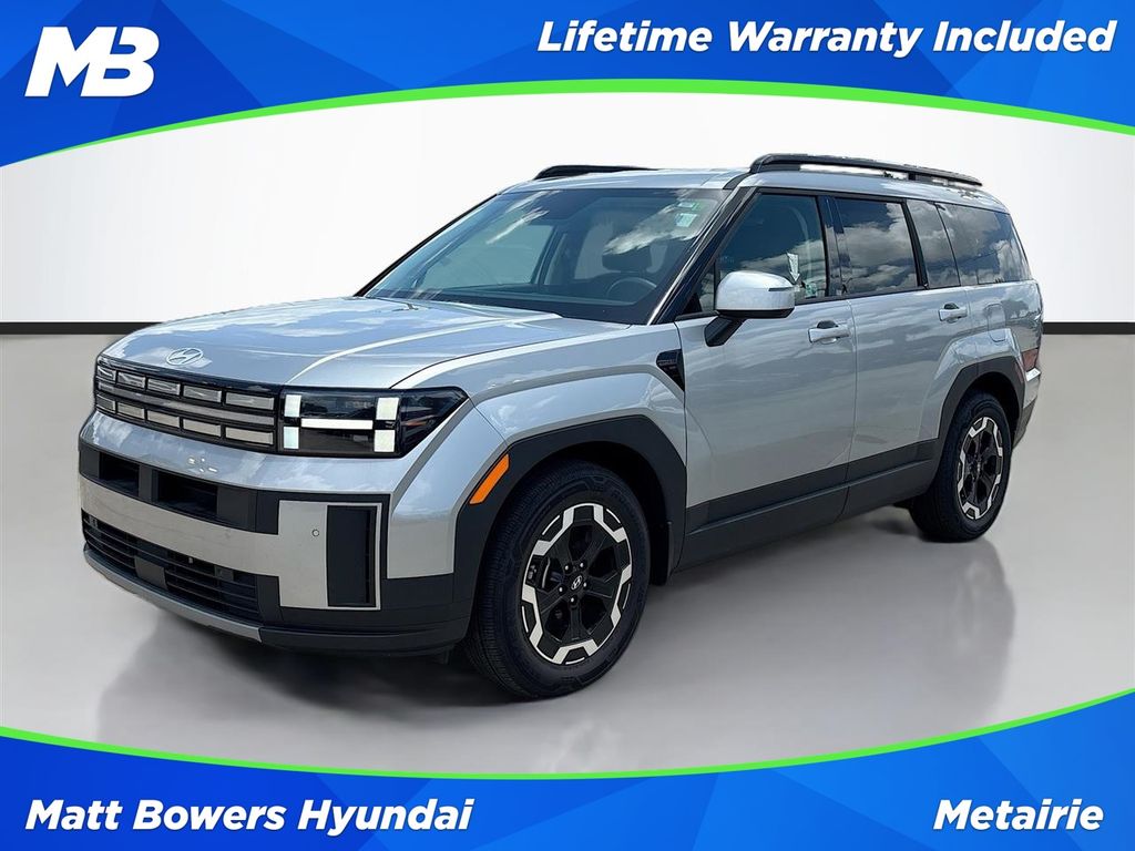 Shimmering Silver Pearl 2026 Hyundai Santa Fe SUV / Crossover Front-Wheel Drive 8-Speed Automatic