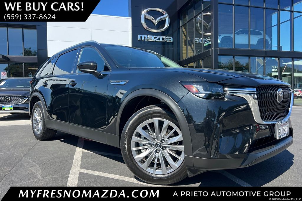 Jet Black Mica 2024 Mazda CX-90 PHEV Preferred AWD SUV / Crossover All-Wheel Drive 8-Speed Automatic