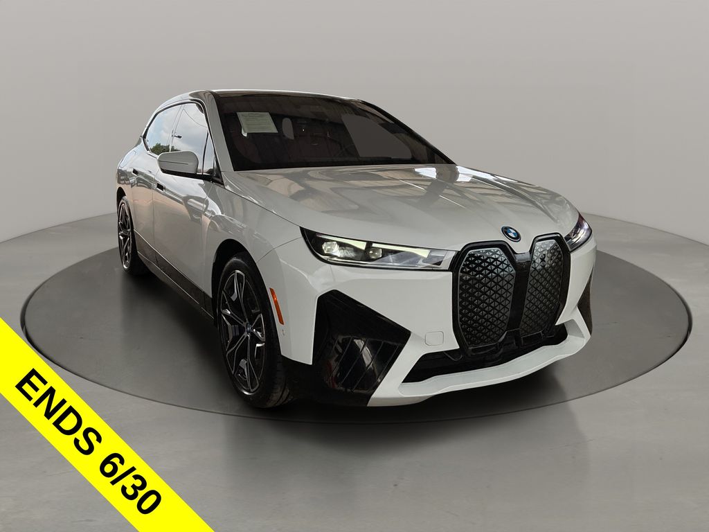 Alpine White 2023 BMW iX SUV / Crossover All-Wheel Drive Automatic