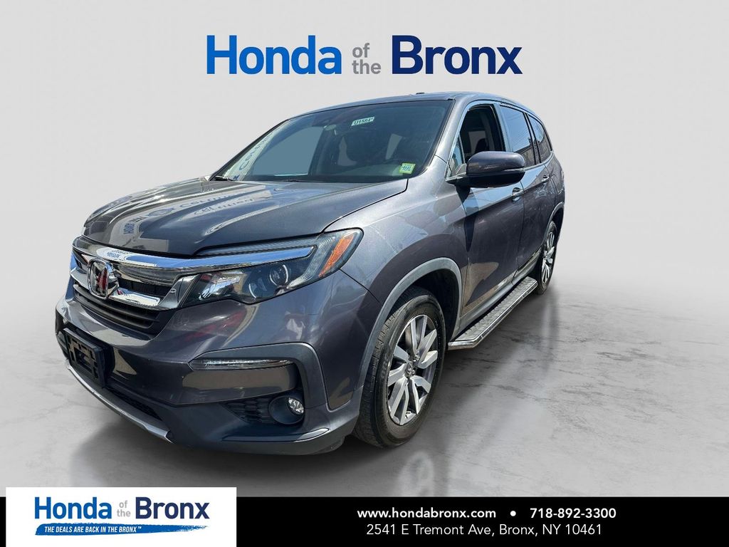 Gray (Modern Steel) 2019 Honda Pilot EX-L AWD SUV / Crossover All-Wheel Drive 6-Speed Automatic